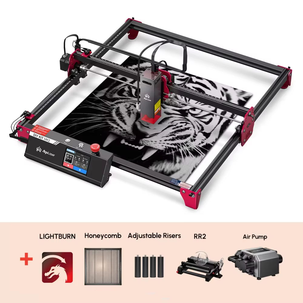Acrylic Cutting Machine - Algolaser DIY KIT MK2 40*43cm CNC
