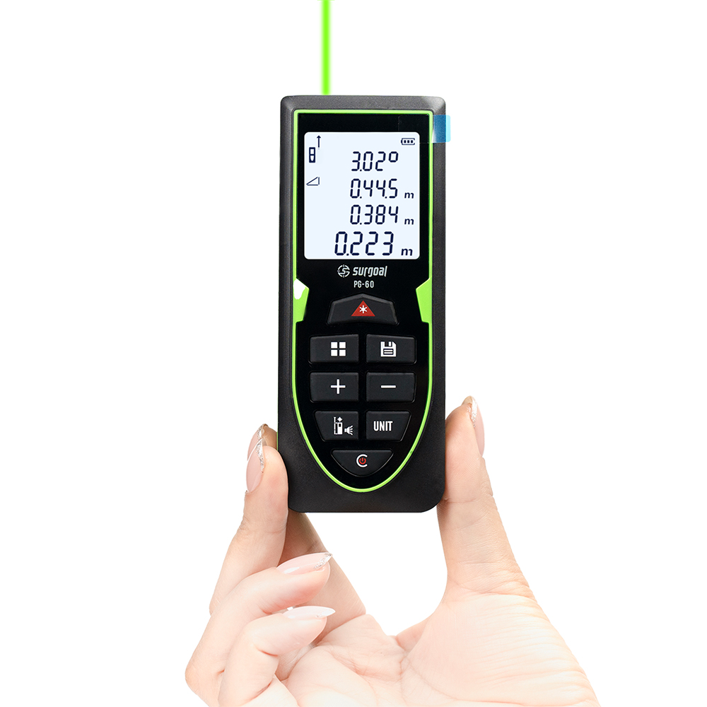 Green Laser Distance Meter 120 - огляд і ціна Industrial Laser Tape Measure