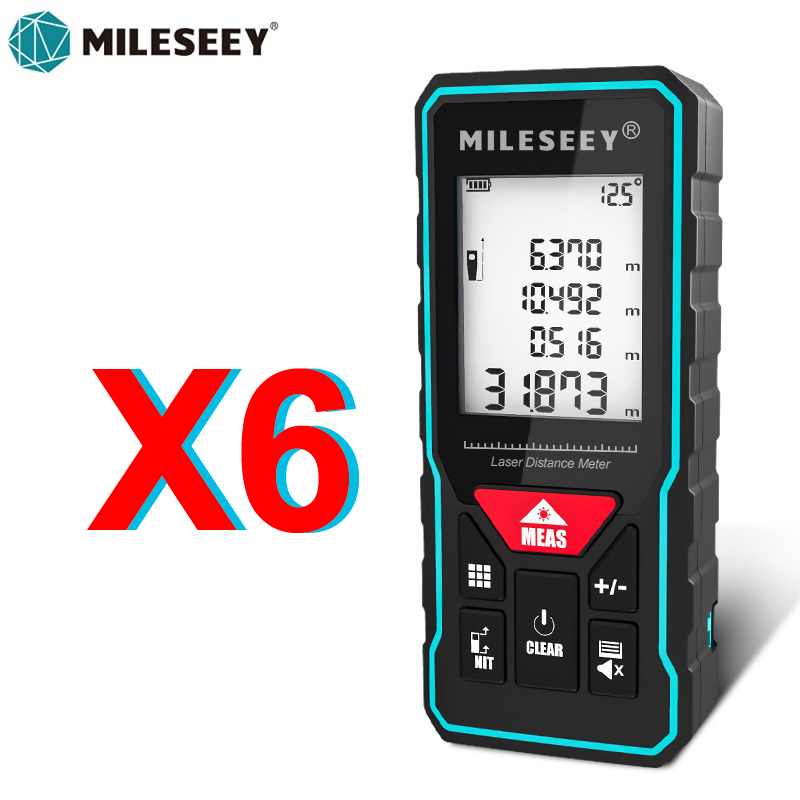 MILESEEY Laser Rangefinder X5  - огляд і ціна Industrial Laser Tape Measure
