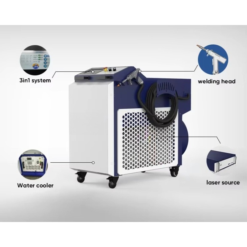 Stable New Condition Automatic - огляд і ціна Industrial Laser Welding Machine Hand Held