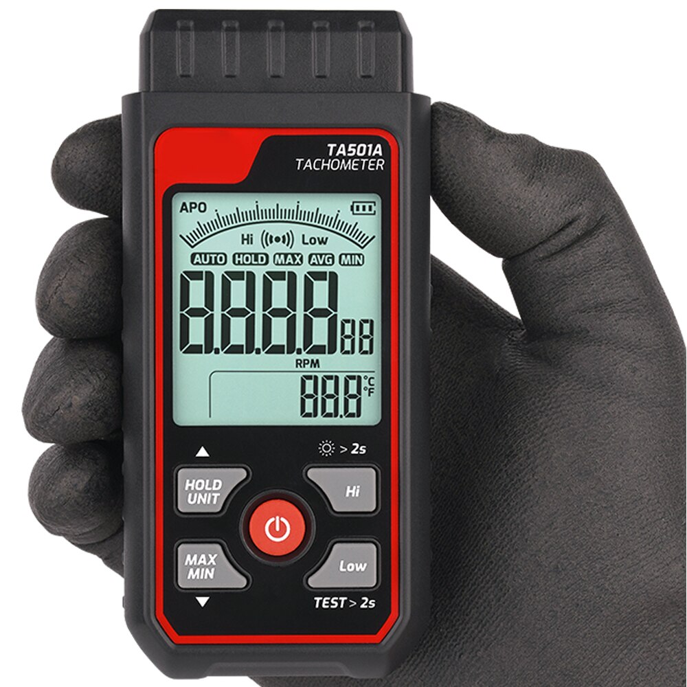 TA501A Laser Tachometer Up to  - огляд і ціна Industrial Laser Tachometer