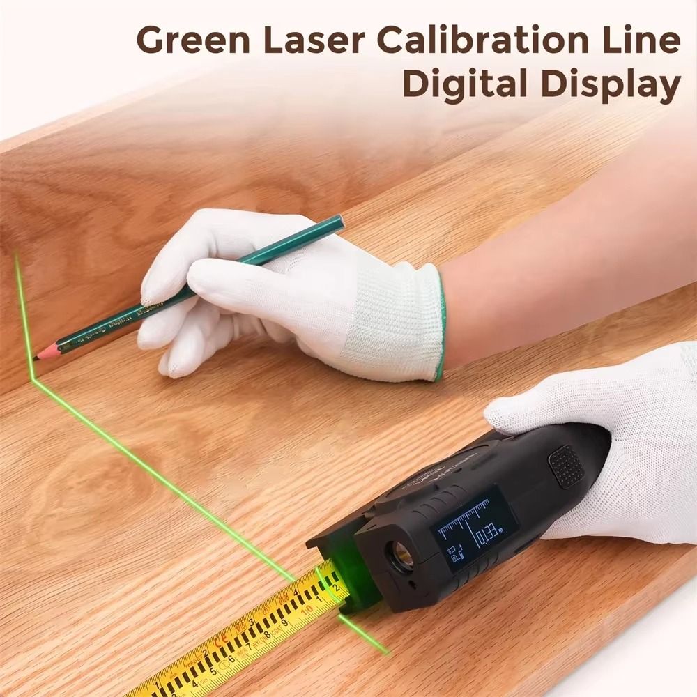 3-in-1 Laser Tape Measure Retr - огляд і ціна Industrial Laser Tape Measure