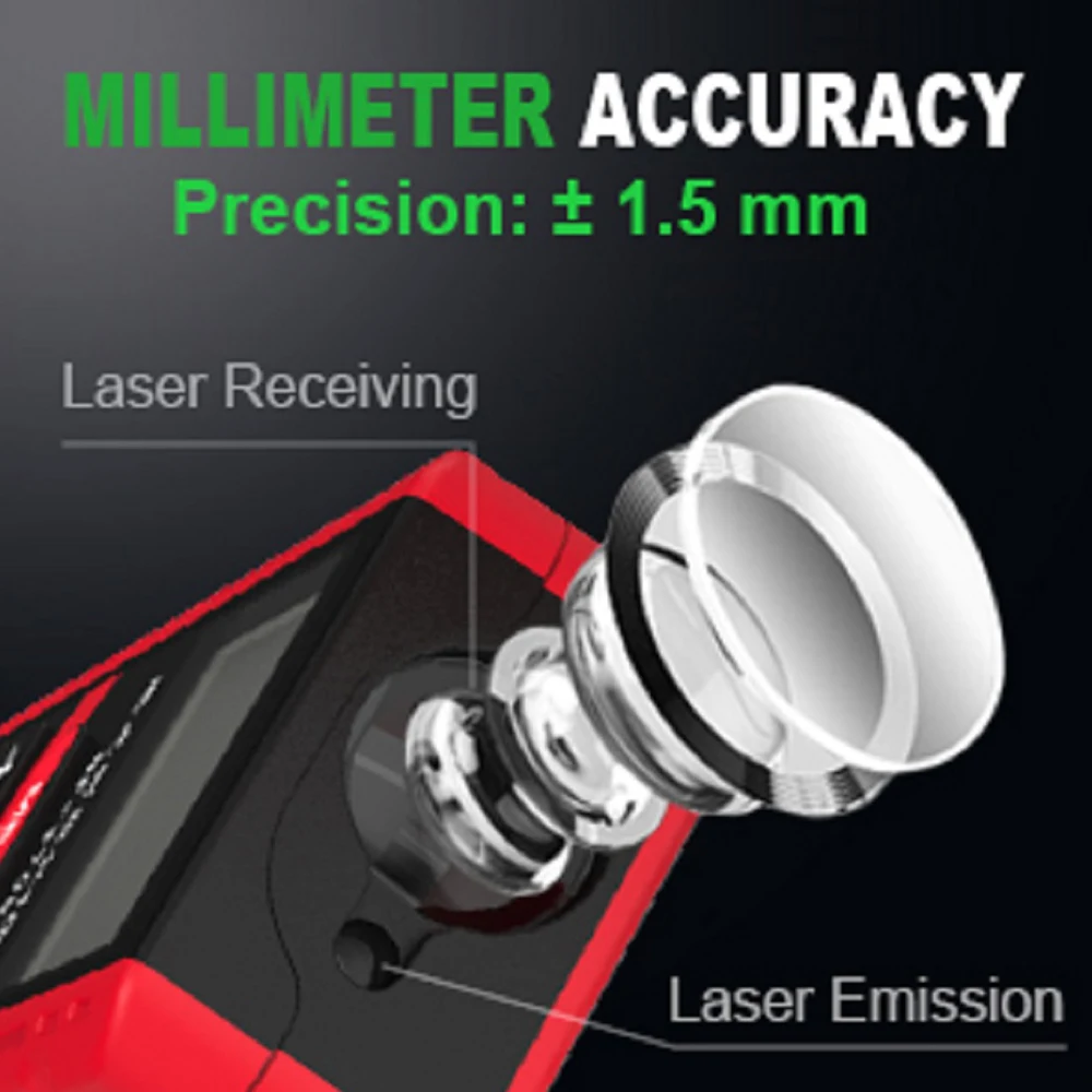 Noyafa NF-271 Laser Distance M - огляд і ціна Industrial Laser Tape Measure