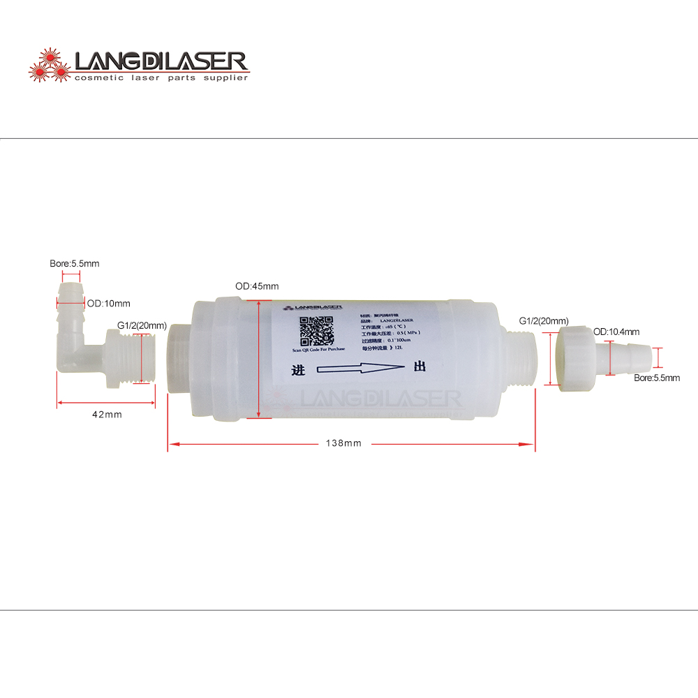 Diode Laser Water Filter Syste - огляд і ціна Industrial Hair Laser Machine