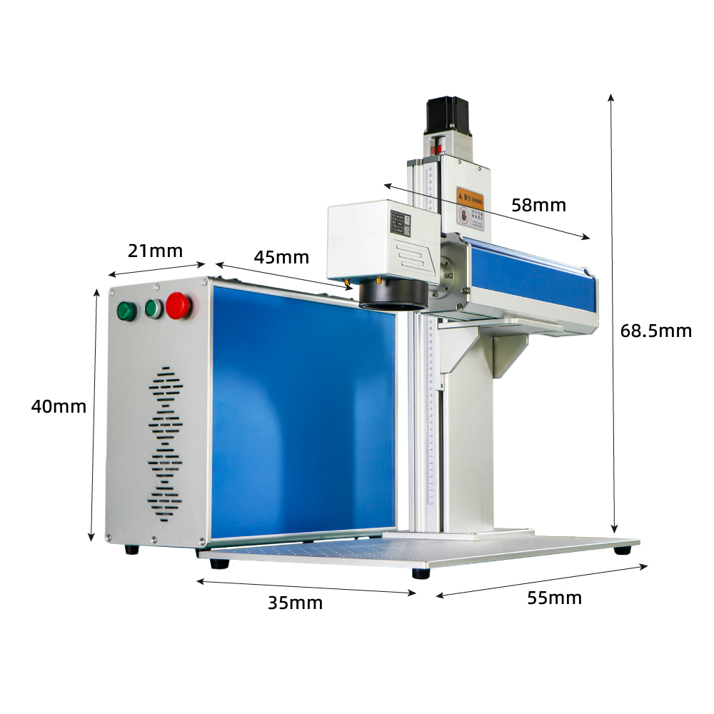 Raycus Fiber Laser Engraver Ma - огляд і ціна Industrial Laser Marking Machine