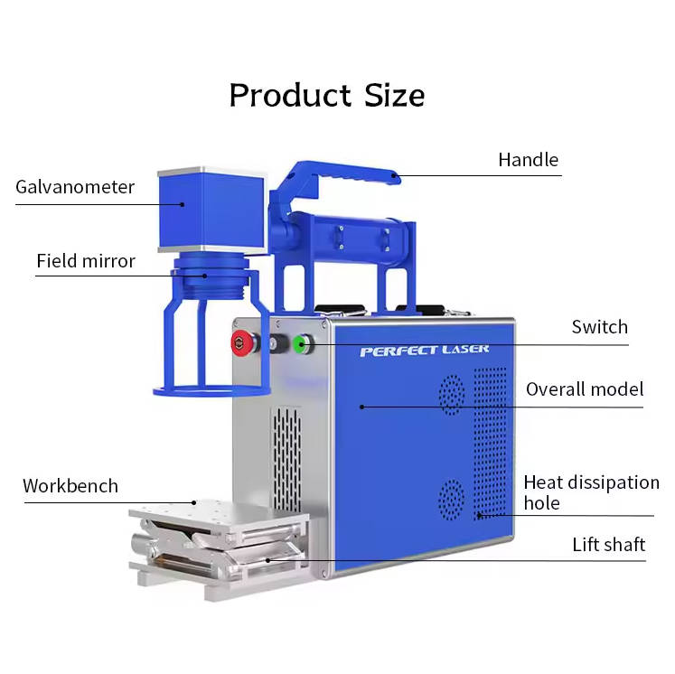 20W/30W/50W S4 Fiber Laser Mar - огляд і ціна Industrial Laser Marking Machine