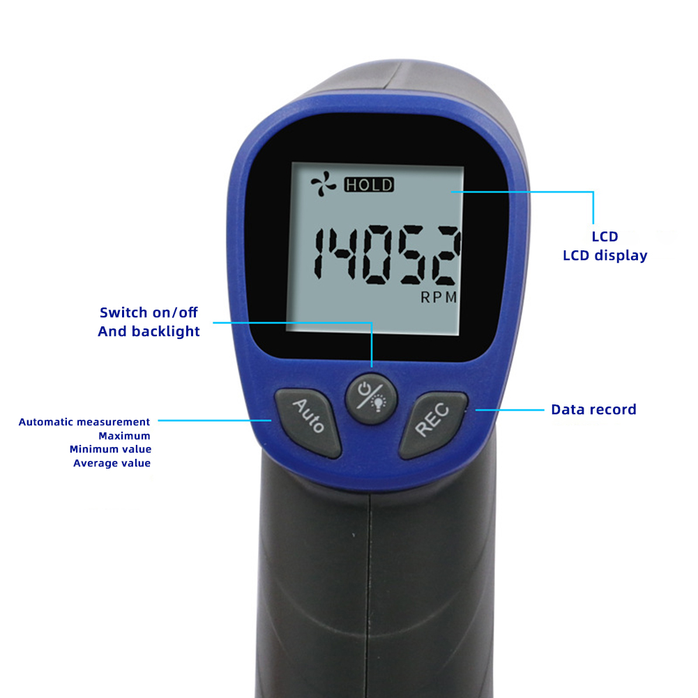 Non Contact Infrared Lasers Ta - огляд і ціна Industrial Laser Tachometer