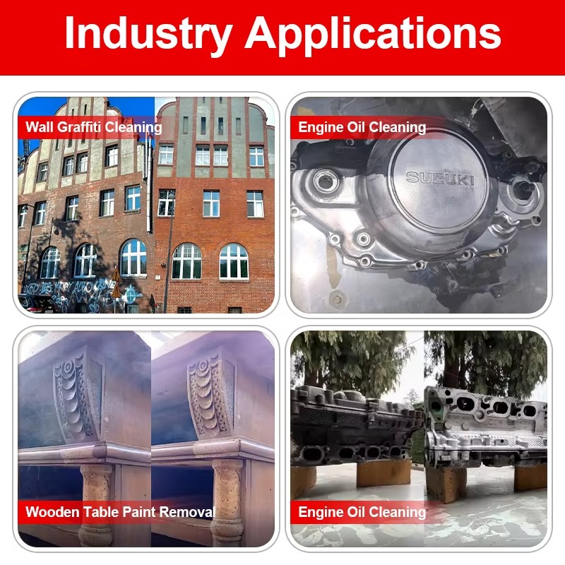 500W Industrial Pulse Laser Cl - огляд і ціна Industrial Laser Removal Machine