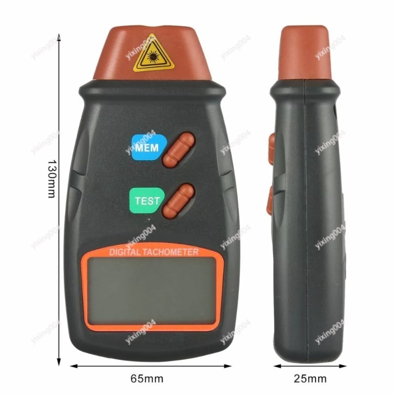 Digital Laser Speed Tester, Po - огляд і ціна Industrial Laser Tachometer