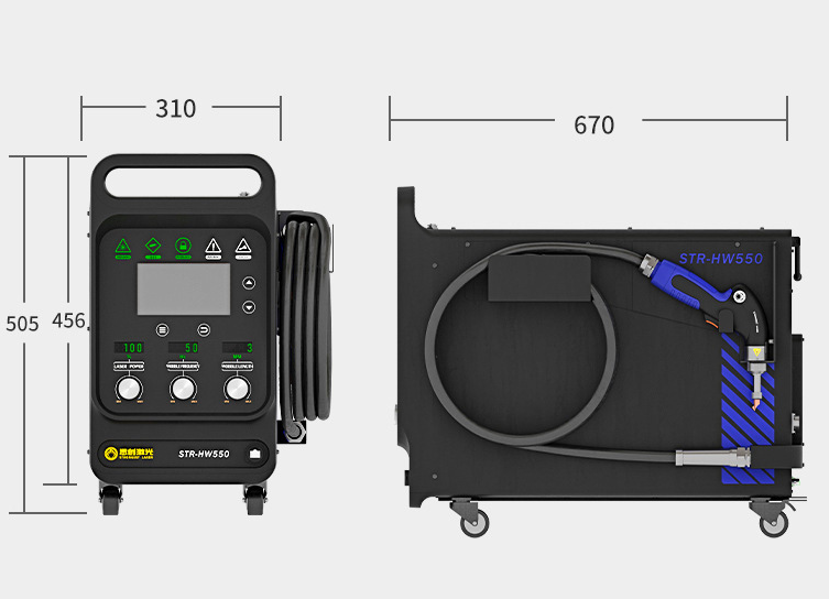 900W Industrial Handheld Laser - огляд і ціна Industrial Laser Welding Machine Hand Held