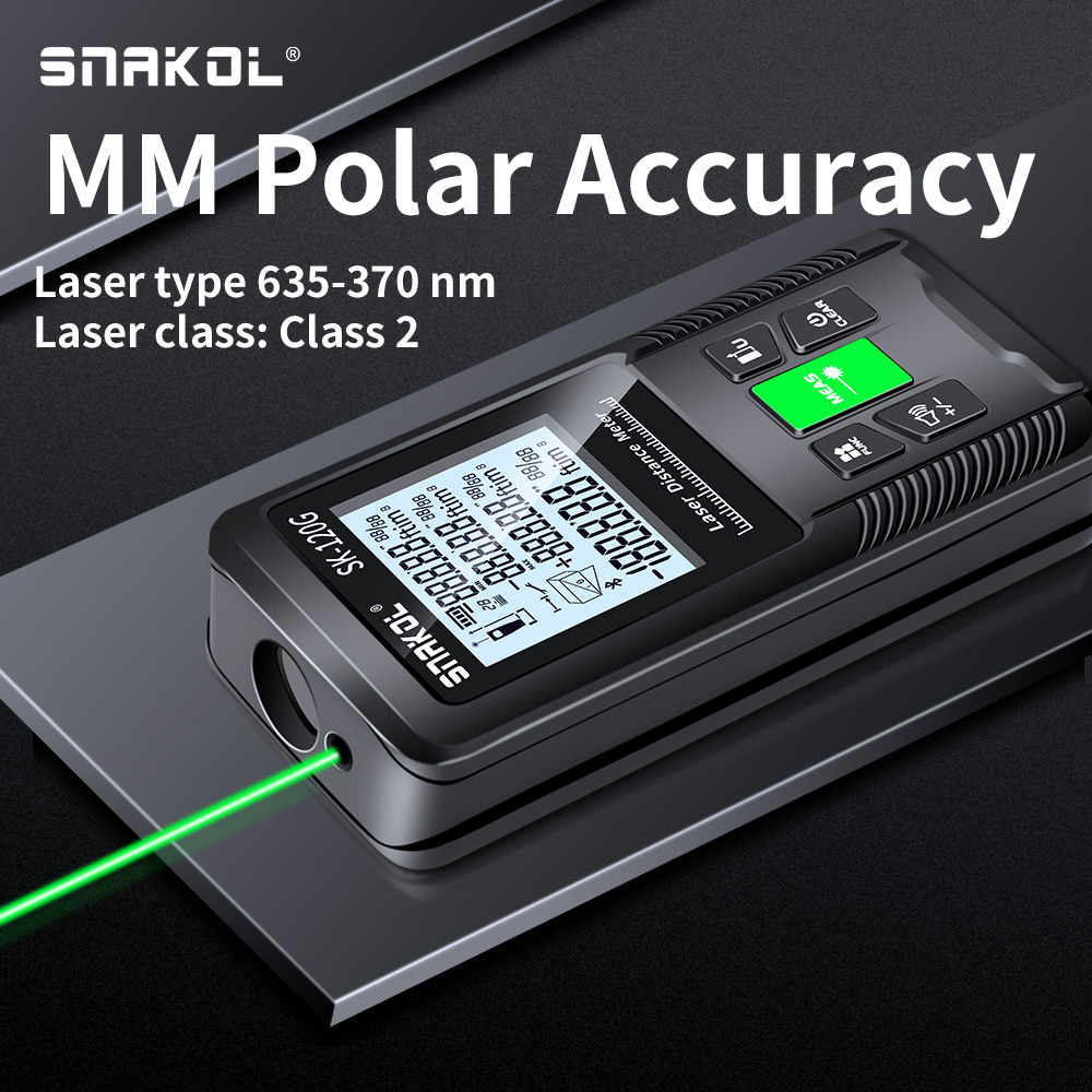 Snakol Laser Distance Meter 40 - огляд і ціна Industrial Laser Tape Measure