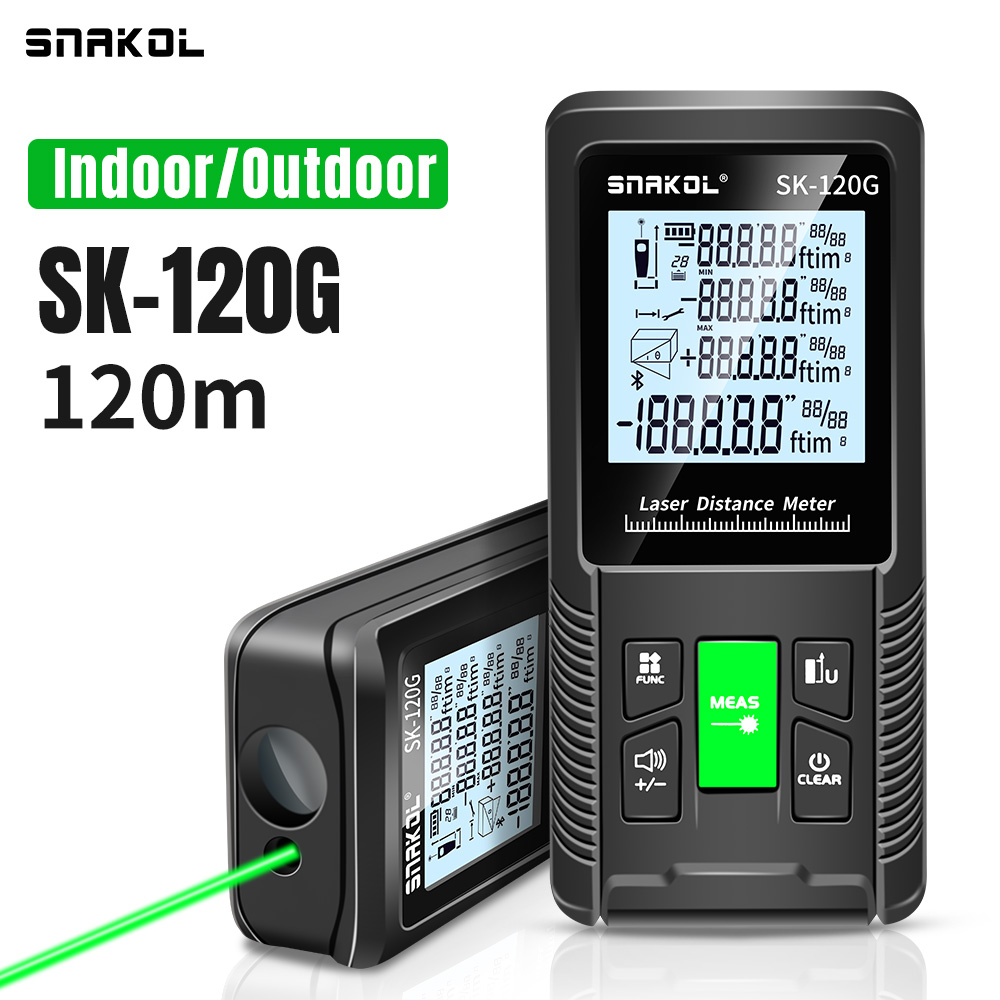 SNAKOL 3-in-1 High Precision L - огляд і ціна Industrial Laser Tape Measure