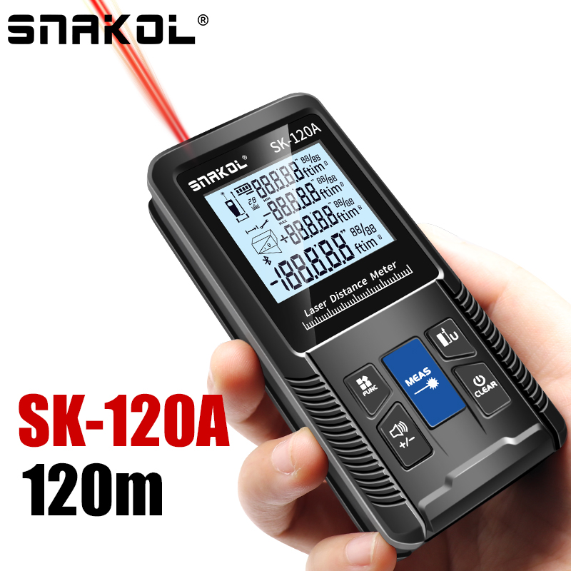 SNAKOL 3-in-1 High Precision L - огляд і ціна Industrial Laser Tape Measure