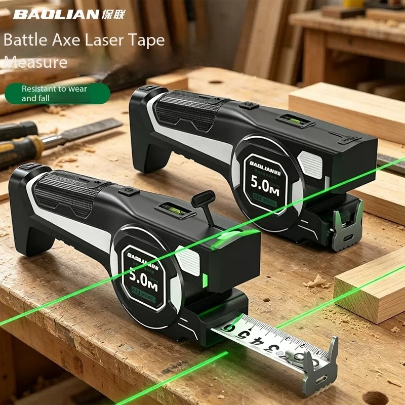 Three in one digital display l - огляд і ціна Industrial Laser Tape Measure