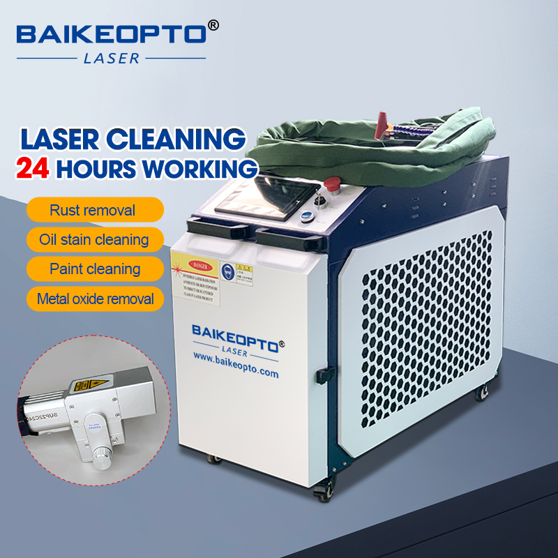 Continuous Fiber Laser Cleanin - огляд і ціна Industrial Laser Removal Machine