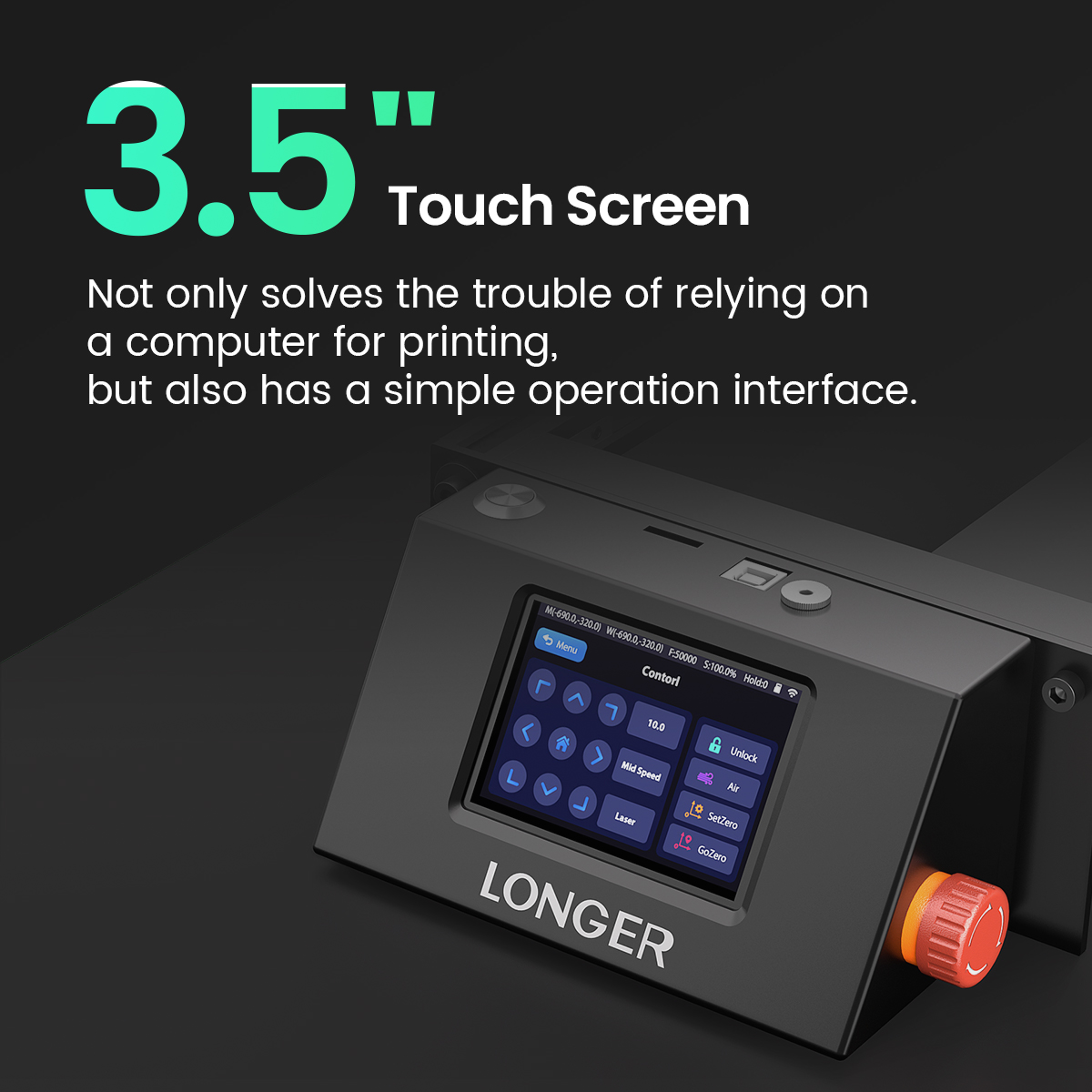 LONGER 20W 10W 5W Smart Laser  - огляд і ціна Industrial Laser Cutting Machines