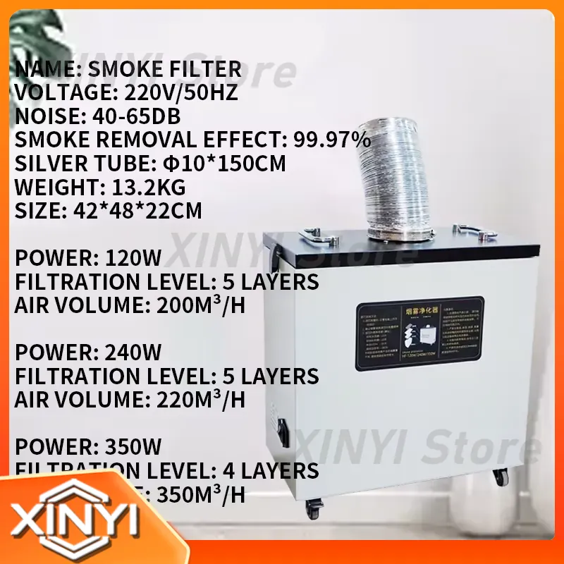 New Style 240W Pure Air Fume E - огляд і ціна Industrial Laser Marking Machine